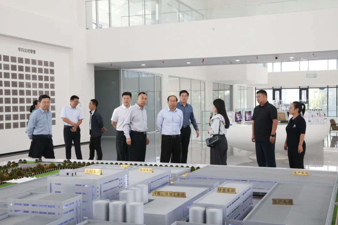 Wang Lejun, Chief Livestock Officer and Director of the Supervision and Inspection Department of the Ministry of Agriculture and Rural Affairs of China, Visits Huaxing Pet Food Co.,Ltd. for Research and Guidance