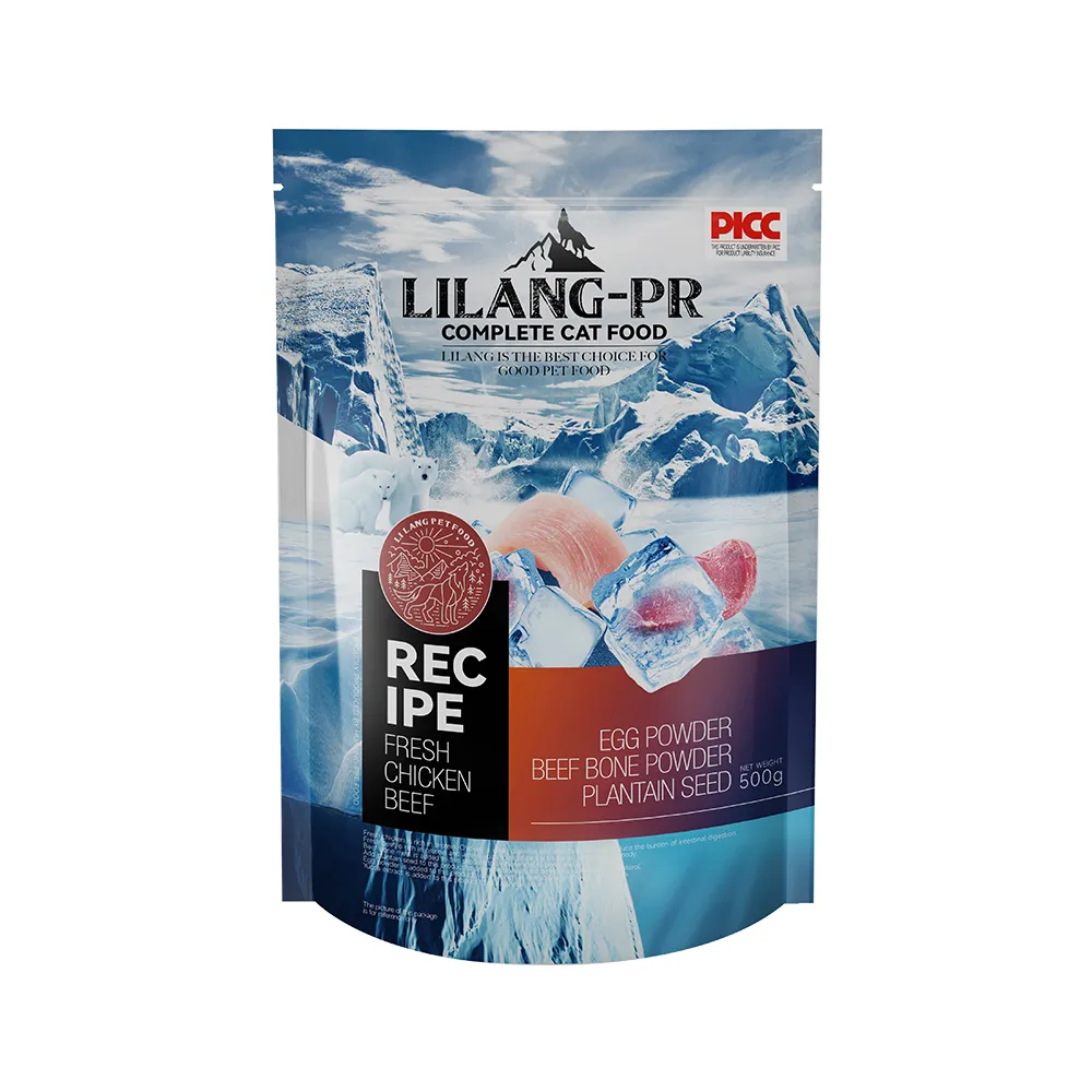 Lilang Complete Cat Food Fresh Chicken Beef Formula