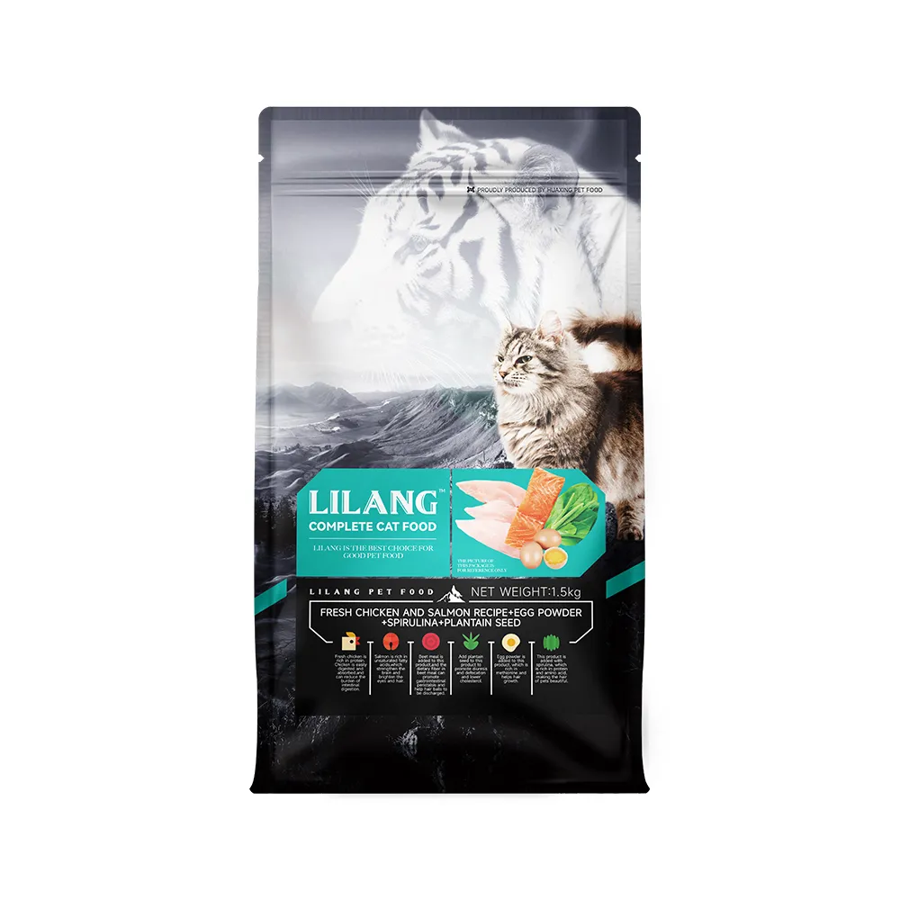 Lilang Complete Cat Food Fresh Chicken Salmon Formula